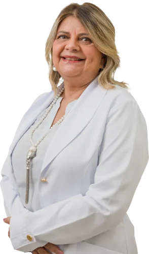 Foto profissional de Dra. Maria de Lourdes Quevedo
